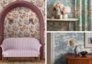 Toile de jouy - modny wzór na tkaninie lub tapecie