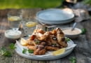 Grillowane skrzydełka w marynacie cytrynowo-pieprzowej