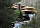 Wirtualne wycieczki po domach Franka Lloyda Wrighta. Co tydzień zwiedzanie innego obiektu. Na zdjęciu: Fallingwater