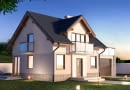 Domy do 100 m2 - 5 domów parterowych o małej i zgrabnej bryle
