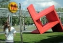 warszawa, metro młociny, park sztuki