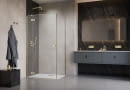 Kabina prysznicowa ESSENZA BRUSHED GOLD KDJ marki Radaway