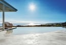 Infinity pool overlooking sea