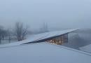 Biblioteka Ibsena w Skien w Norwegii. Proj. Kengo Kuma & Associates.