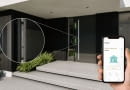 Drzwi Schüco AD UP Design Edition z podświetlanym pochwytem  i elektronicznym mechanizmem ryglującym SafeGuard.
