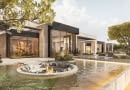 Projekt rezydencji autorstwa Marcina Tomaszewskiego z pracowni Reform Architekt. Zaplanowano cztery skrzydła przesuwne o wysokości 5,5 m. Montaż przewidziano na wiosnę 2027 roku.