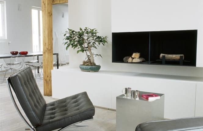 francuski loft, lofty, w męskim stylu, luksus