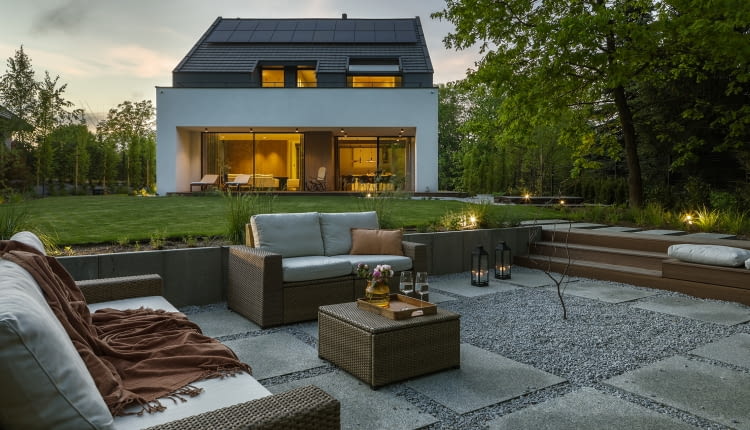 Aranżacja wnętrz podkrakowskiego domu projektu Minimoo