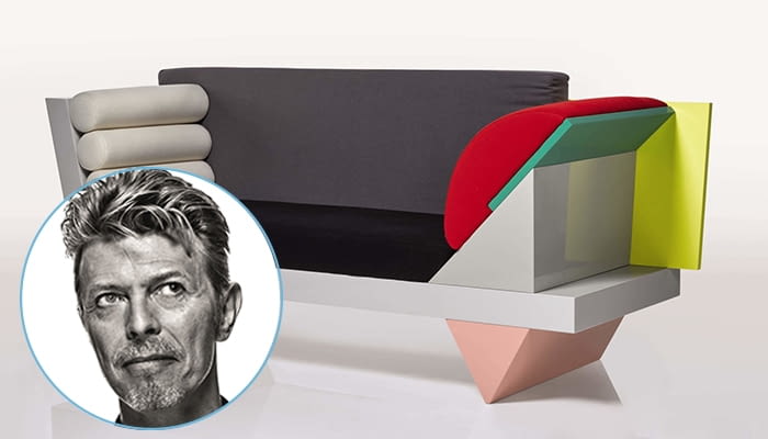 Cenna kolekcja mebli należąca do Davida Bowiego została wystawiona na sprzedaż