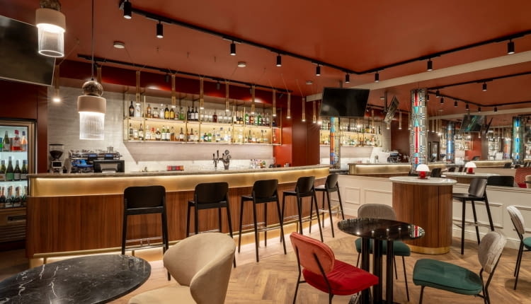 Wnętrza hotelu Mövenpick Budapest Centre - projekt pracowni Tremend