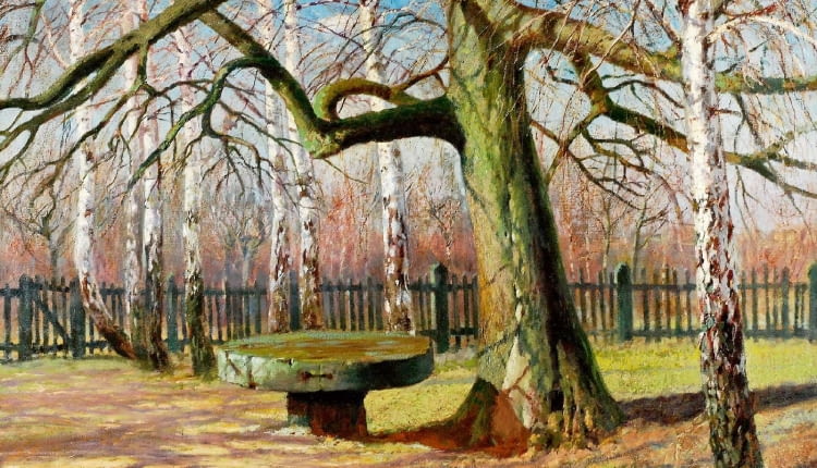 Józef Rapacki, Wiosna, 90 x 120 cm, olej na płótnie, 110 000 zł