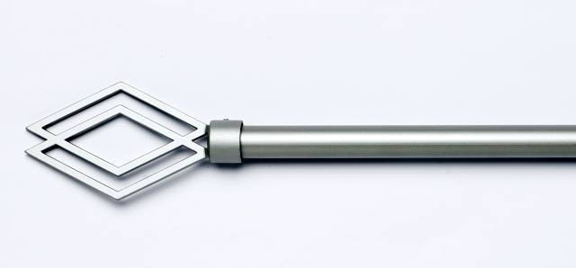 Karnisz jest dla aranżacji okna równie ważny jak tkanina. Zawsze występuje w parze z nadającą mu styl ozdobną końcówką. Ot, taki zgrany duet! <BR />DEKORACJE - ŁADNE OKNA. <BR />Karnisz z końcówką, metal, 44,98 zł, Praktiker