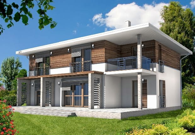 dom jednorodzinny, projekt domu