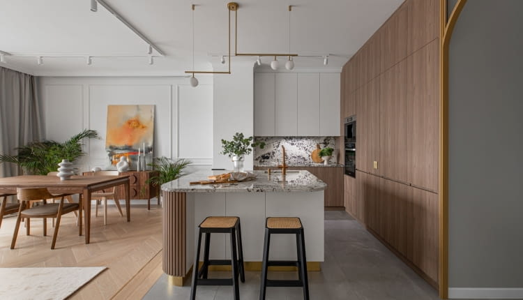 Elegancki apartament w Gdańsku - projekt P2 Pikiel & Piltz