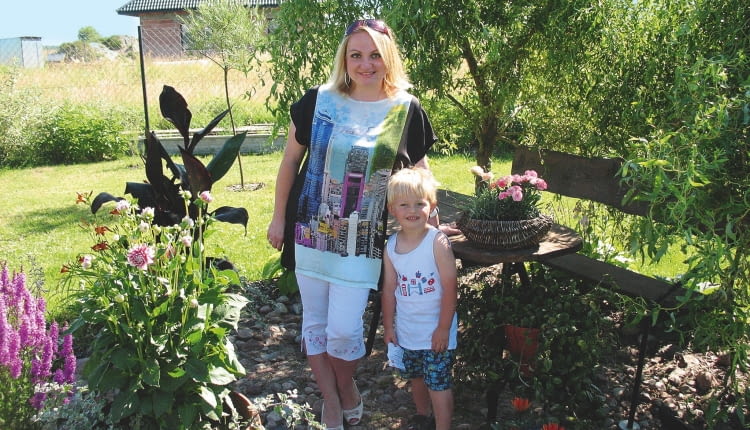 DLA NASZEGO SYNA ogród jest nie tylko wspaniałym miejscem zabaw, ale także szkołą życia.