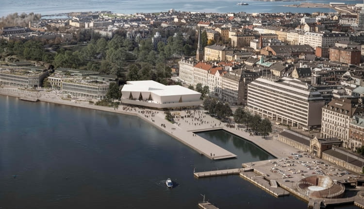Muzeum Architektury i Wzornictwa w Helsinkach. Proj. JKMM Architects