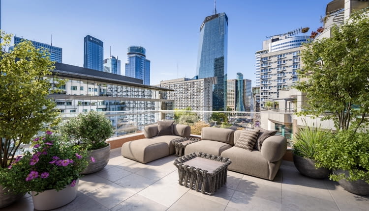Inwestycja Flare od Archicom Collection:  apartamenty na Grzybowskiej
