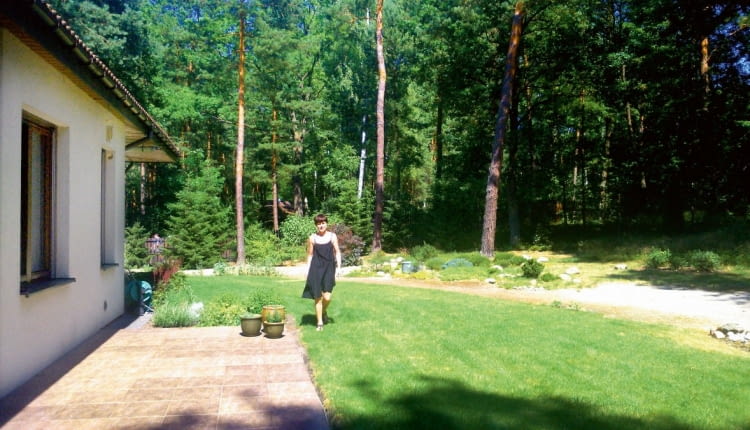 Anna Jatczak Wawrzycka, właścicielka ogrodu.