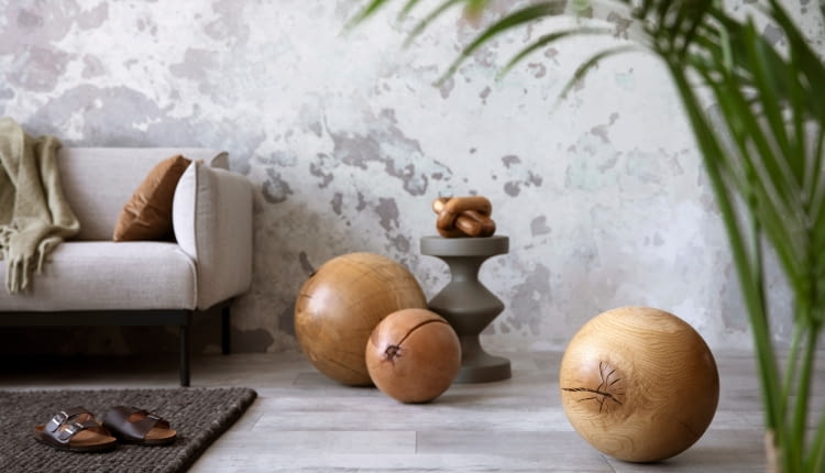 Trend: surowe drewno w aranżacjach