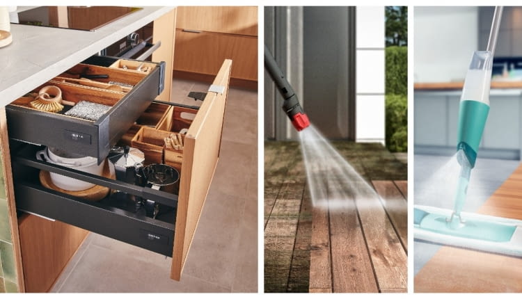 Porządek w domu i na tarasie: narzędzia, gadżety i chemia do sprzątania