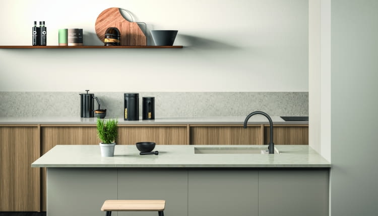 Kuchnia w stylu japandi.