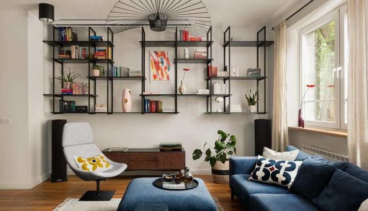 Mieszkanie w kamienicy z elementami pop-artu i stylu loftowego