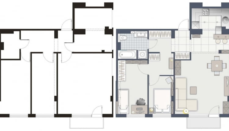 Przebudowa mieszkania