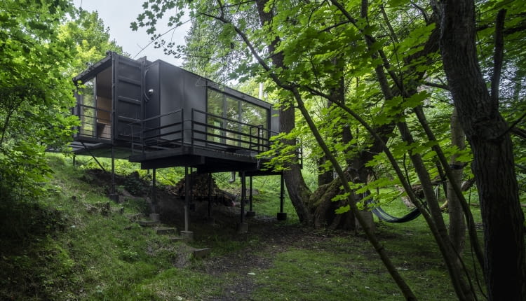Offroadhouse we Wrzeszczynie. Proj. Józef Franczok (współzałożyciel pracowni PORT)