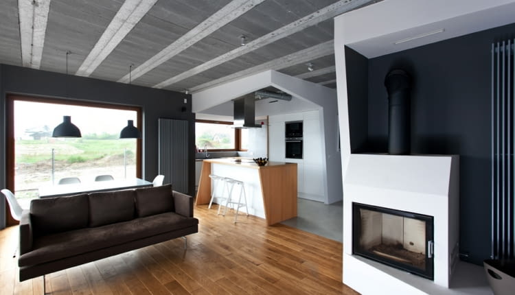 Beam&Block House w Poznaniu; proj. mode:lina