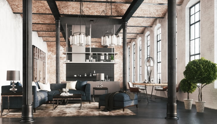 styl industrialny