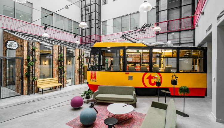 Brain Embassy Młynarska - living room