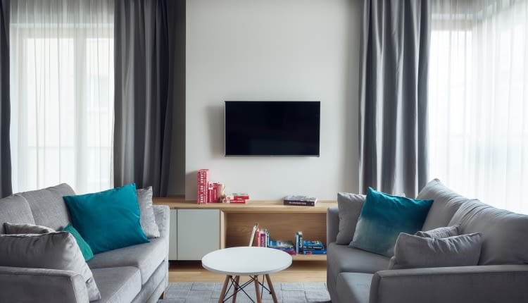 Pełne wzorów mieszkanie na warszawskim Powiślu