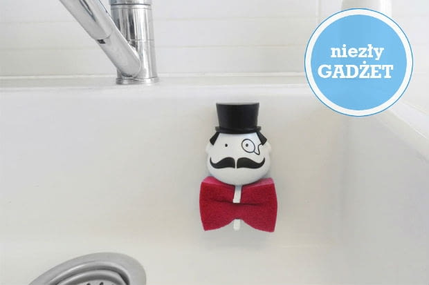 Mr Sponge - uchwyt na gąbkę od Peleg Design