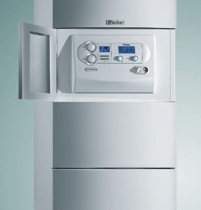 Gazowy kocioł stojący, kondensacyjny