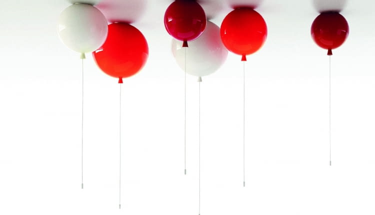 Lampy balony Memory, proj. Boris Klimek, od 875 zł/szt., Brokis/Hafart