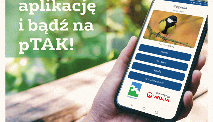 Aplikacja Ogród na pTAK!