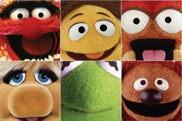 The Muppet Show naklejki ścienne