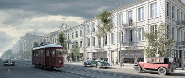 Kadr z filmu "Warszawa 1935"