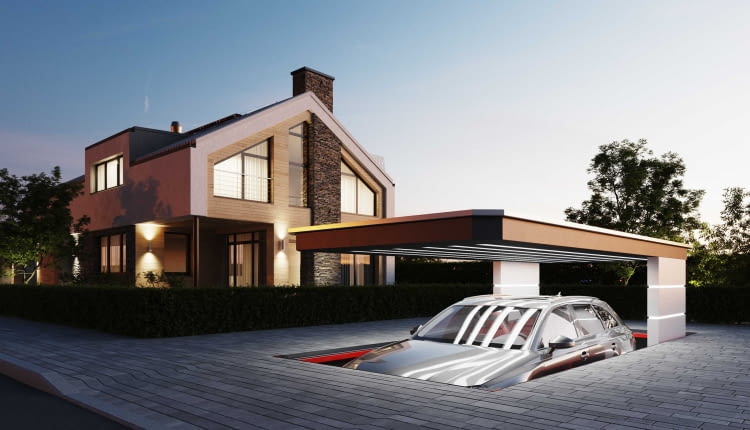 Garaż podziemny przydomowy