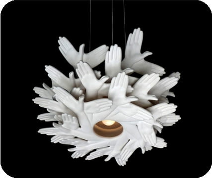 lampa Bird in hand; projekt: J.P. Meulendijks