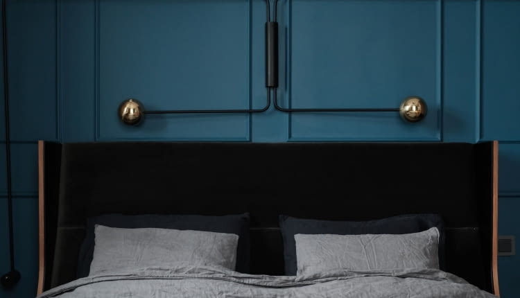 Lampa ścienna - kinkiet, polskiej marki Ultralight, model 1931