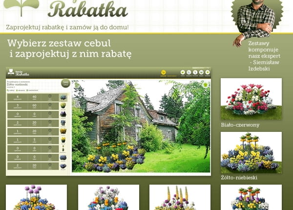 Twoja rabatka - zaprojektuj rabatkę i wygraj kwiaty