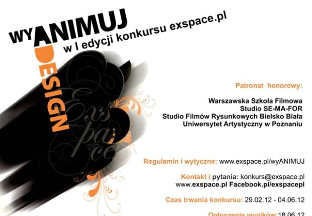 wyanimuj design, konkurs