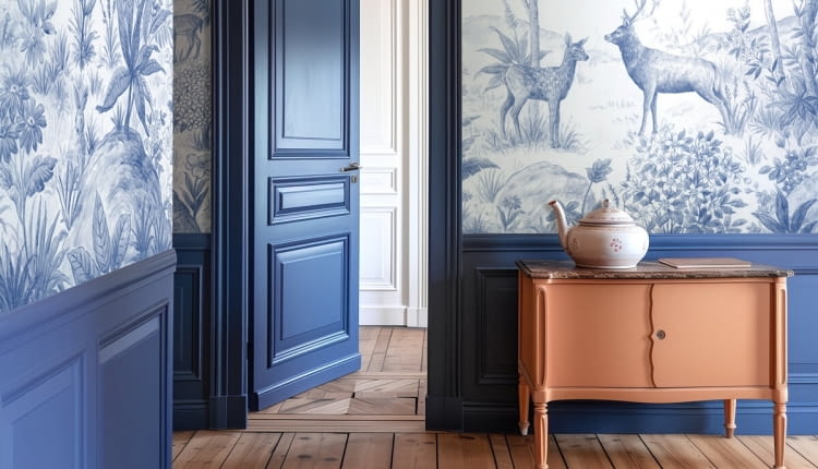 Fototapeta Serenity Spring - Blue