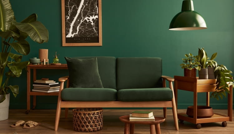 mieszkanie w stylu urban jungle