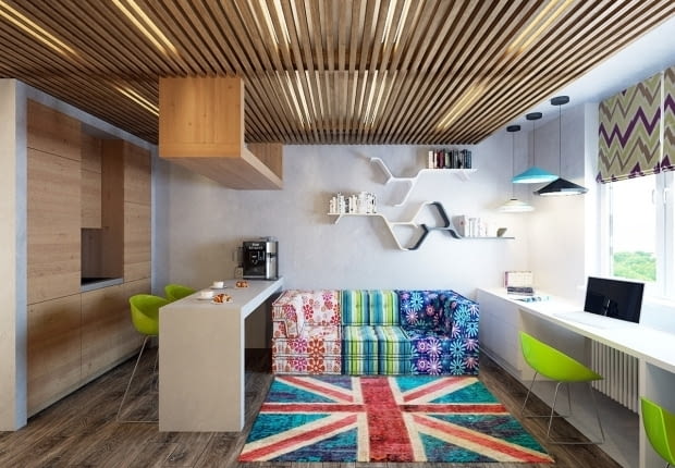 Nowoczesne mieszkanie w Kijowie