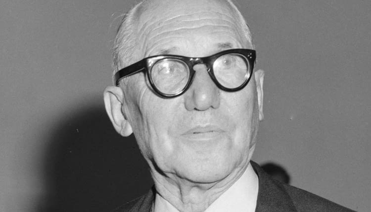 Le Corbusier w 1964 roku