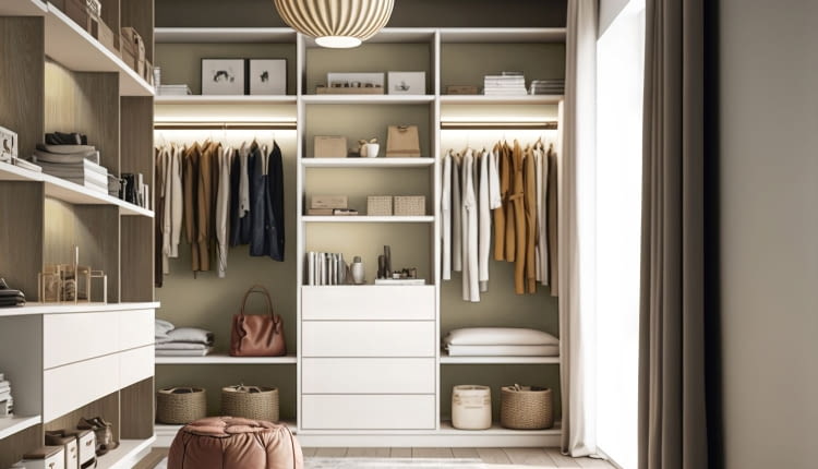 Przechowywanie w szafie.