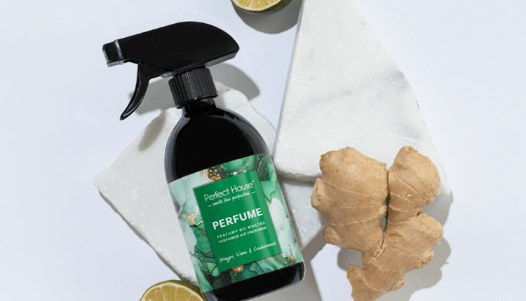 Zapach do wnętrz PERFECT HOUSE Perfume Ginger, Lime & Cedarwood