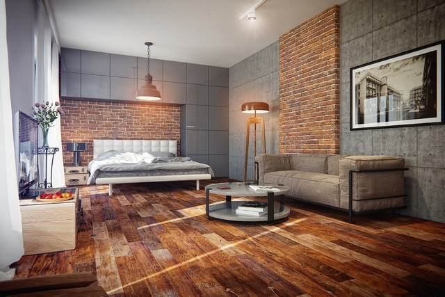 Wnętrza mieszkań w nowym budynku